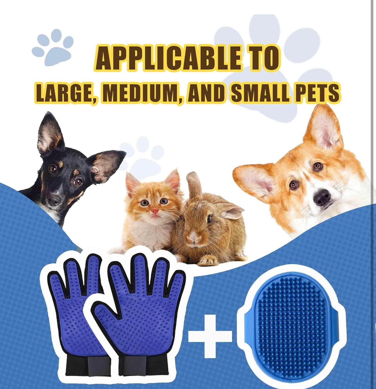 Cat & Dog Grooming Gloves